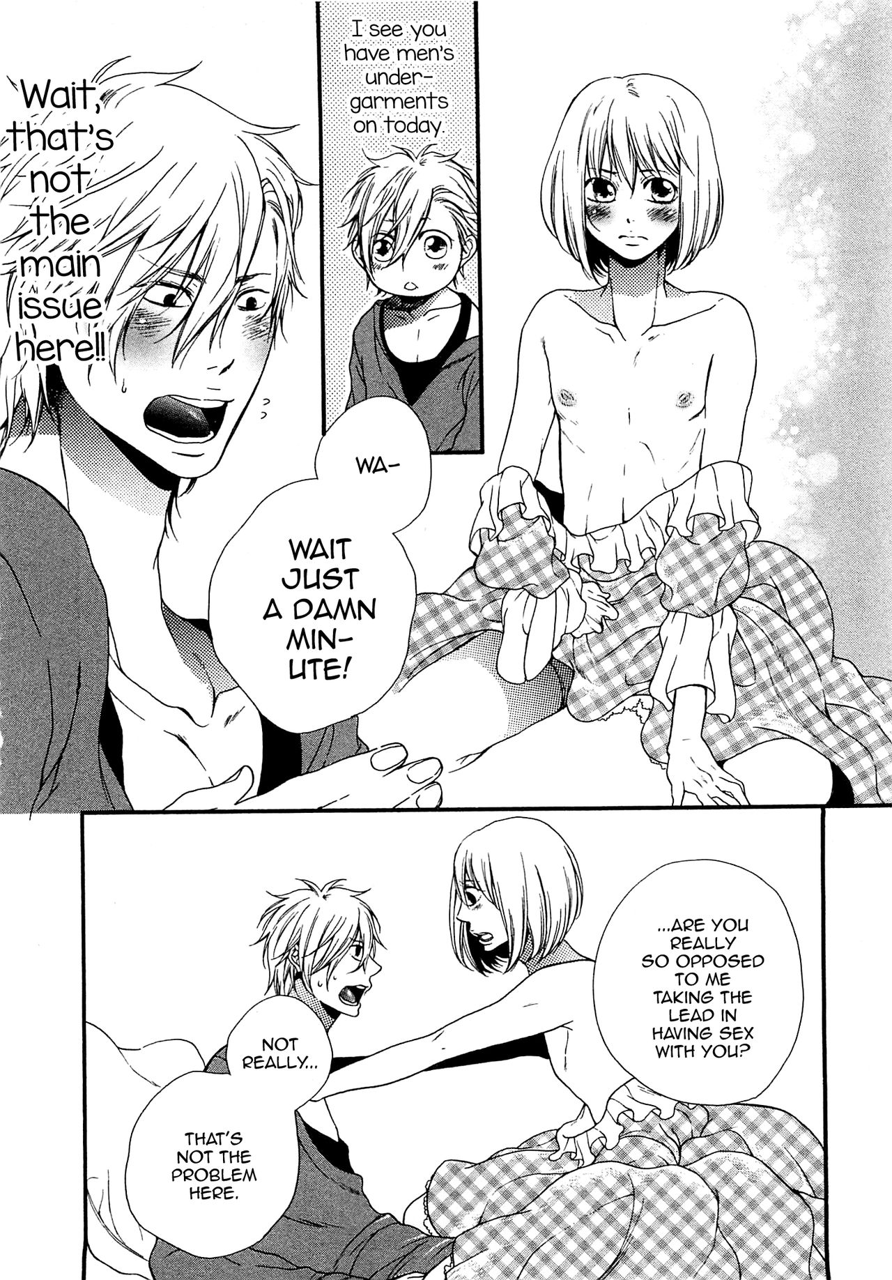 [夏目かつら] 桃色男の娘 第1-5話 [英訳]