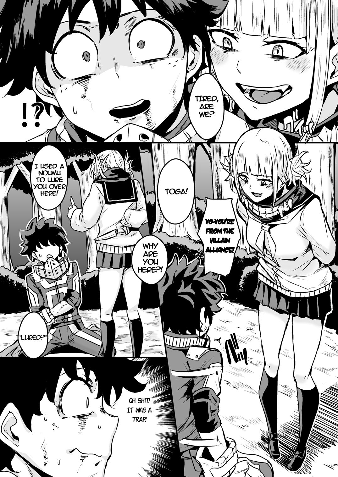 [八方微人 (ユモテリウス)] Trap Honey (僕のヒーローアカデミア) [英訳] [DL版]