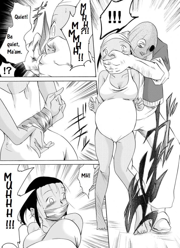 [Nightmare Express-悪夢の宅配便-] 欲望回帰 第146章-鬼畜強姦魔昼メロレイパー2妊婦千恵美編- [英訳]