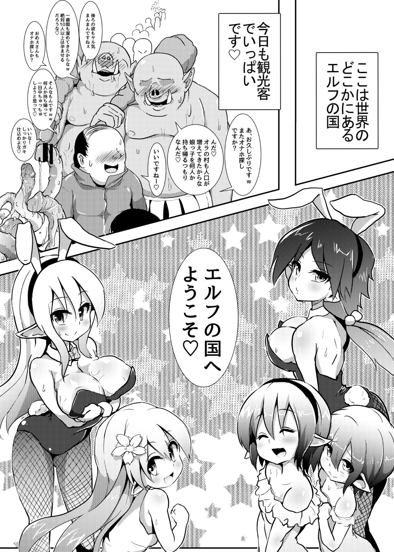 [コテ絵] エルフの国で子作り遊び ～発情エルフと楽しく繁殖♪～ [DL版]