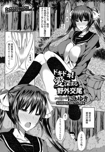 ドキドキ!愛深まる野外交尾 ドキドキ!愛深まる野外交尾