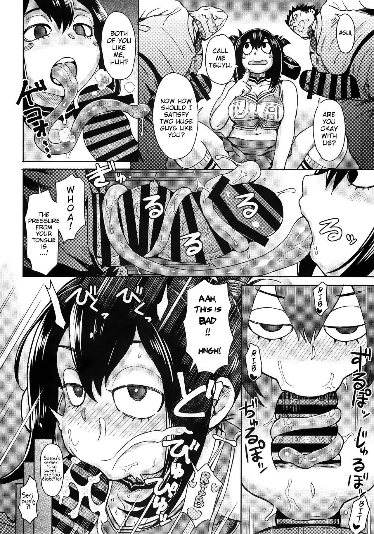 (C90) [エイトビート (伊藤エイト)] うららか裏フーゾク (僕のヒーローアカデミア) [英訳]