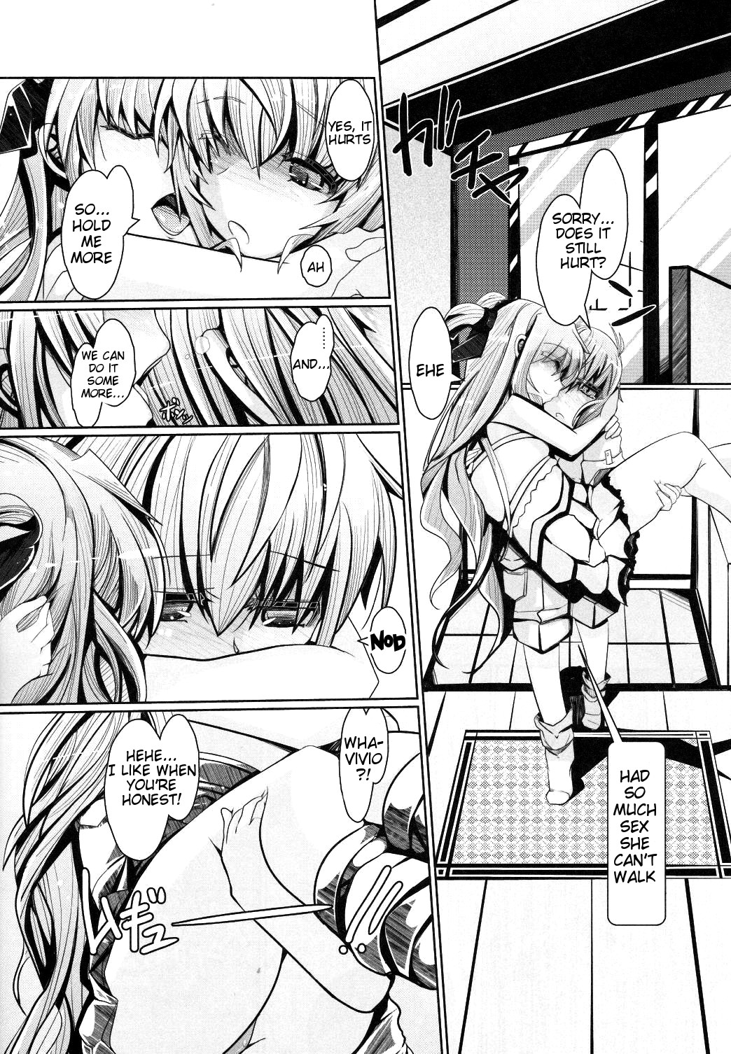 (サンクリ62) [EUNOXLINE (U-1)] ヴィヴィオといっしょにとれ～にんぐ！ (魔法少女リリカルなのは) [英訳]