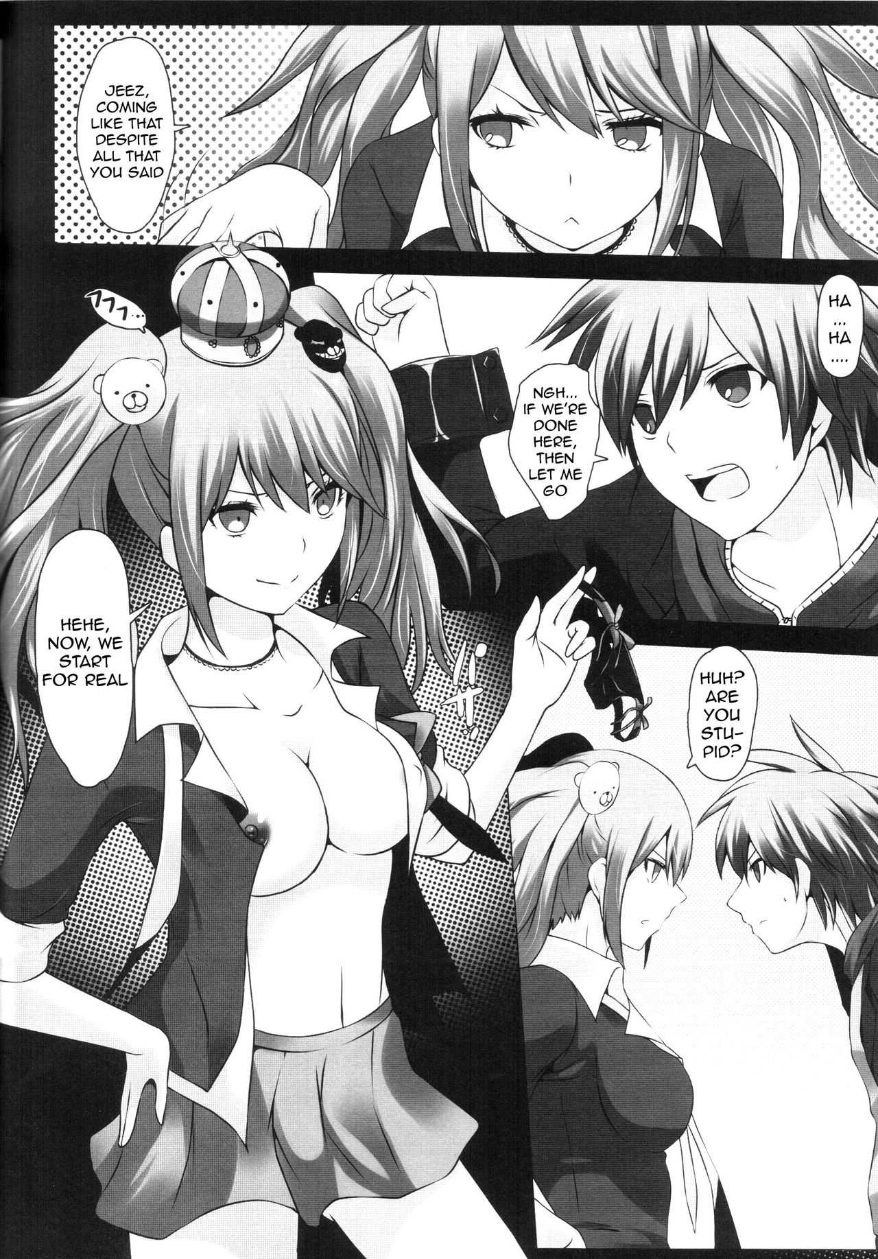 (C84) [多目的空間 (たも)] モノクマファイル (ダンガンロンパ) [英訳]