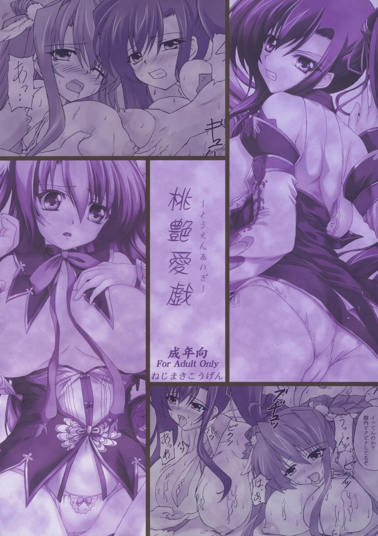 (コミコミ14) [ねじまきこうげん (きりさわときと)] 桃艶愛戯 (恋姫†無双) [中国翻訳]