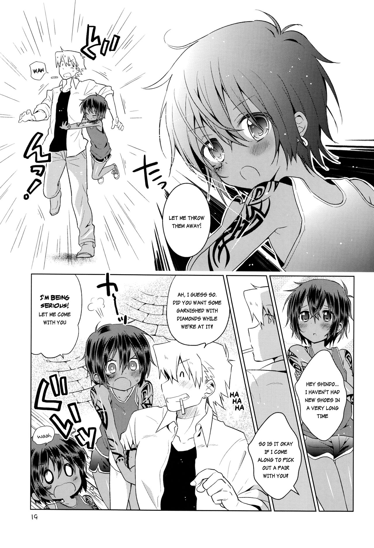 (ショタスクラッチ20) [Catcher in the Rye (黒川呪詛)] 小悪人。 [英訳]