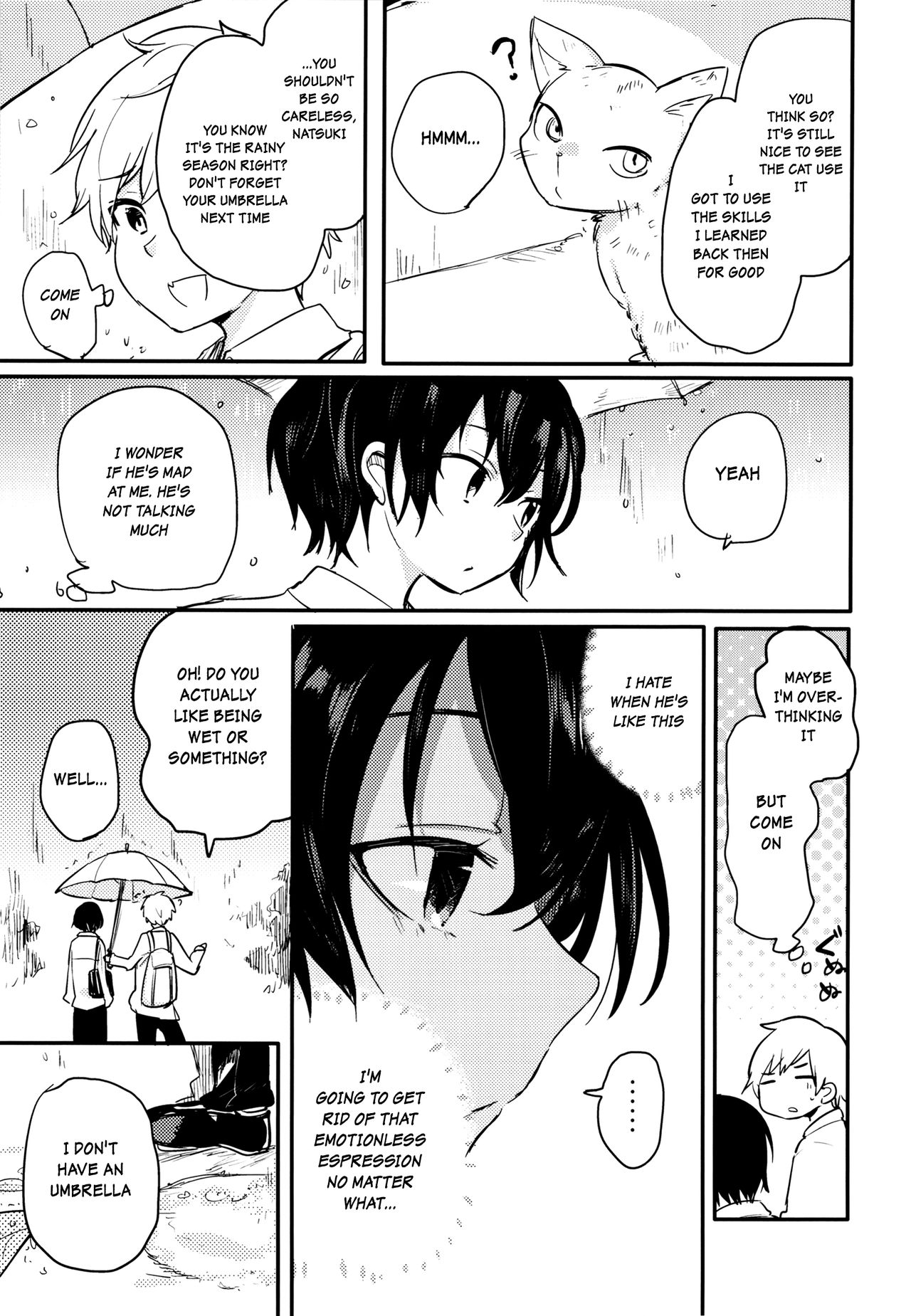 (コミティア117) [青色一座 (あおいろ一号)] のらねことレインデイズ [英訳]