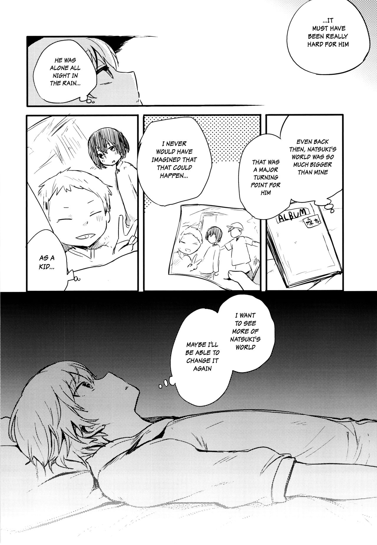 (コミティア117) [青色一座 (あおいろ一号)] のらねことレインデイズ [英訳]