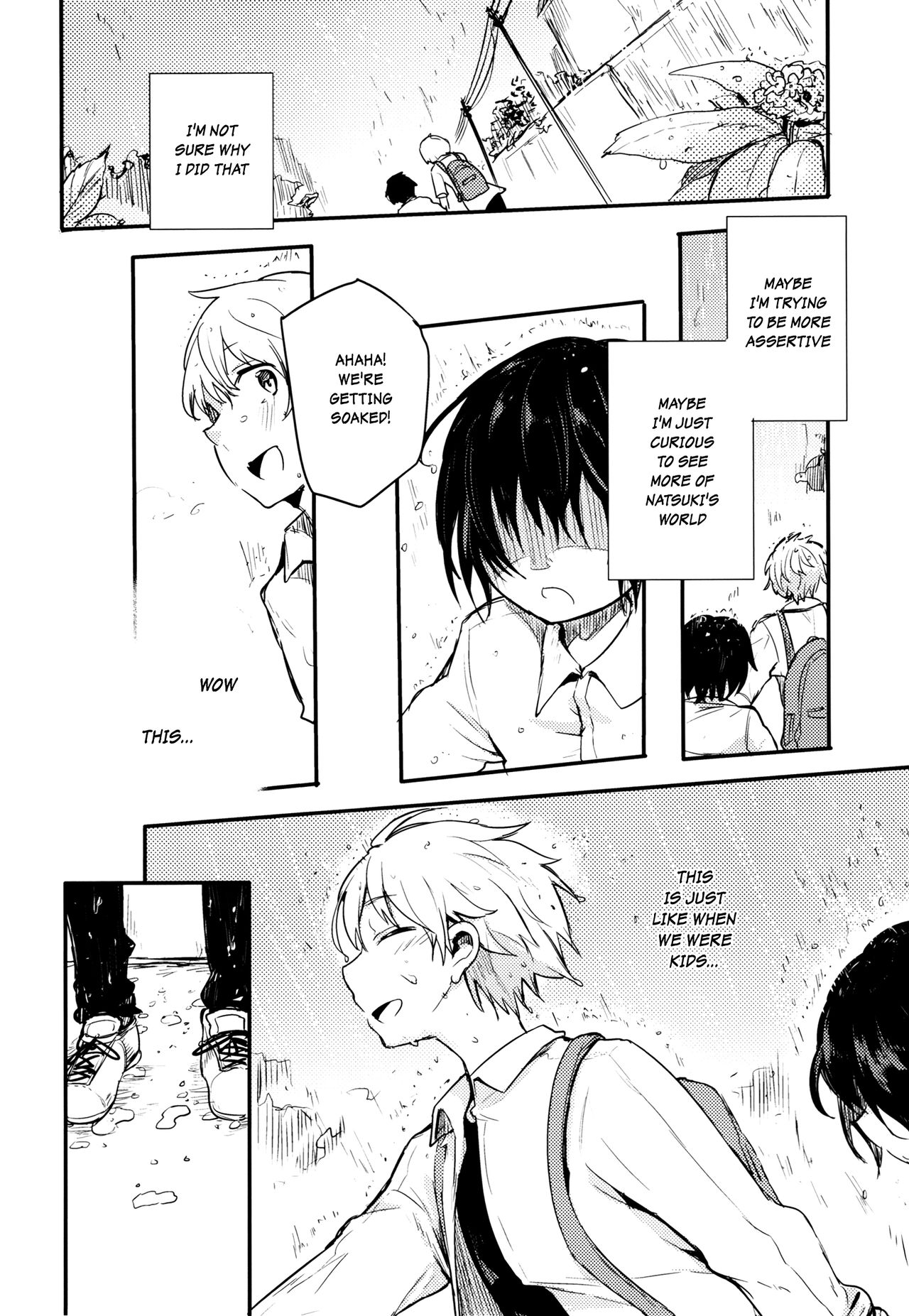 (コミティア117) [青色一座 (あおいろ一号)] のらねことレインデイズ [英訳]