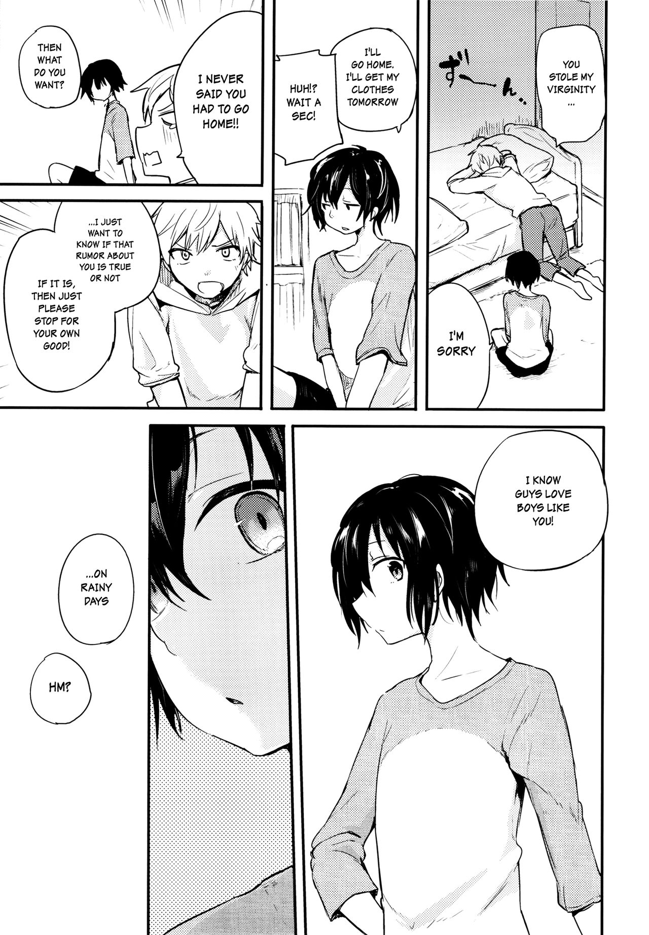 (コミティア117) [青色一座 (あおいろ一号)] のらねことレインデイズ [英訳]