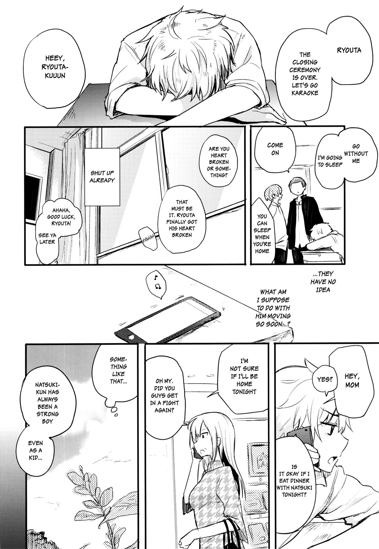 (コミティア117) [青色一座 (あおいろ一号)] のらねことレインデイズ [英訳]