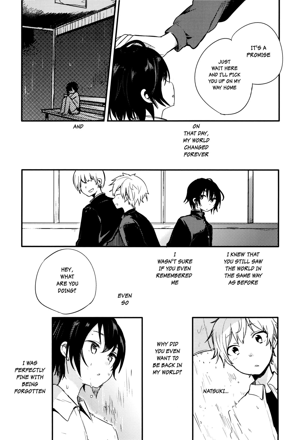 (コミティア117) [青色一座 (あおいろ一号)] のらねことレインデイズ [英訳]