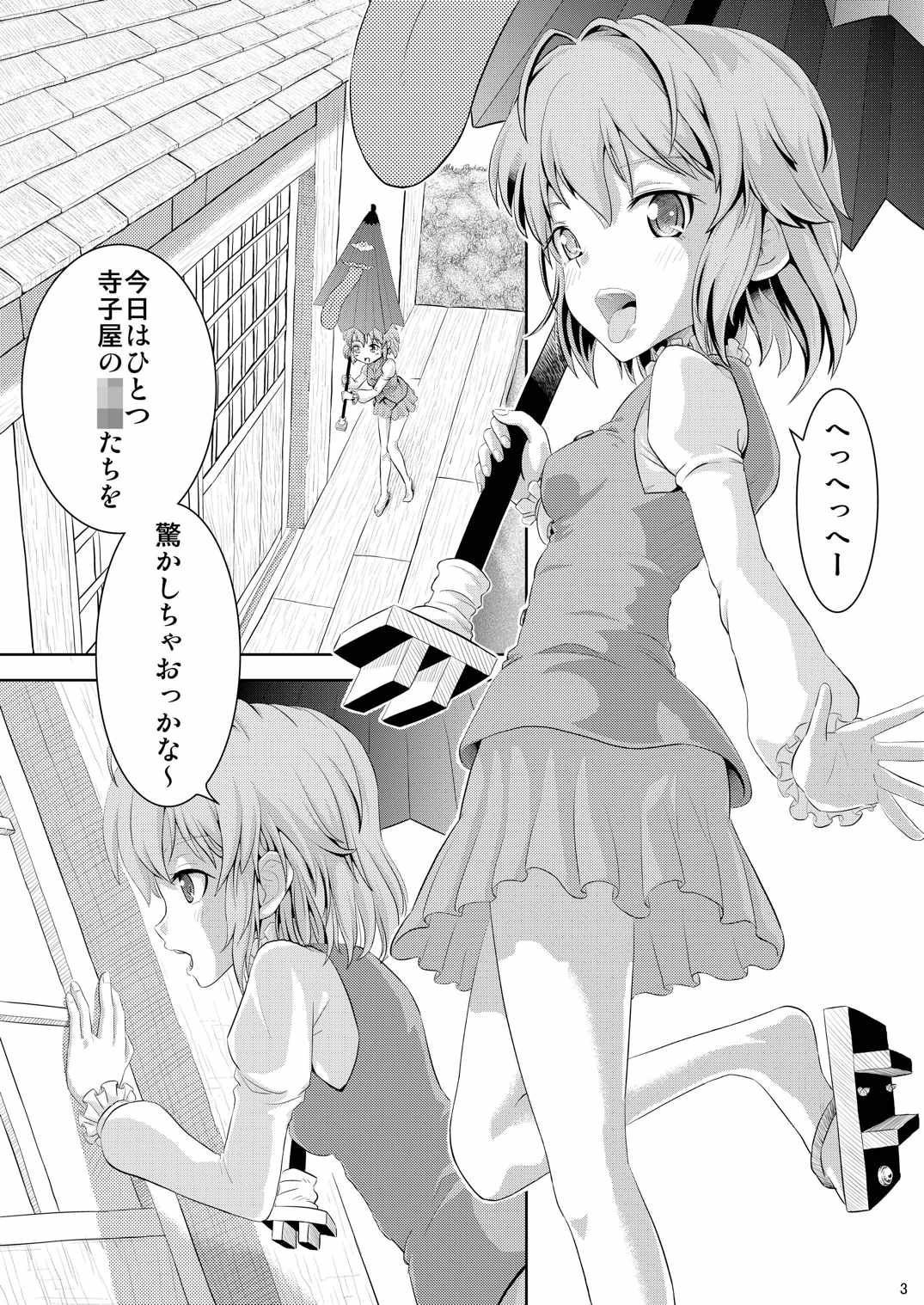 (例大祭13) [顔振堂 (ねの)] 小傘とHな男の子 (東方Project)