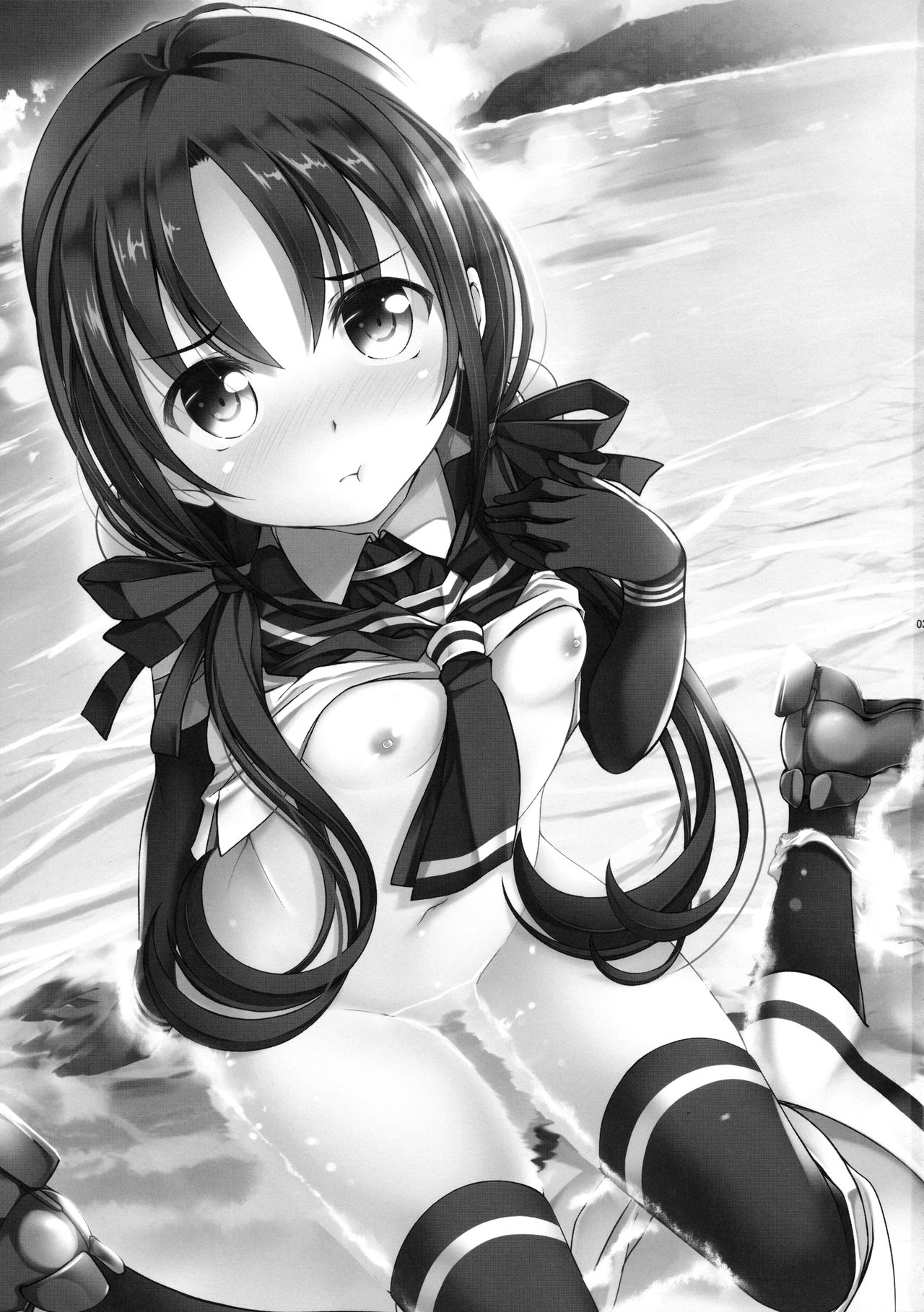 (C90) [Part K (羊羽忍)] 涼風といちゃいちゃびより (艦隊これくしょん -艦これ-)