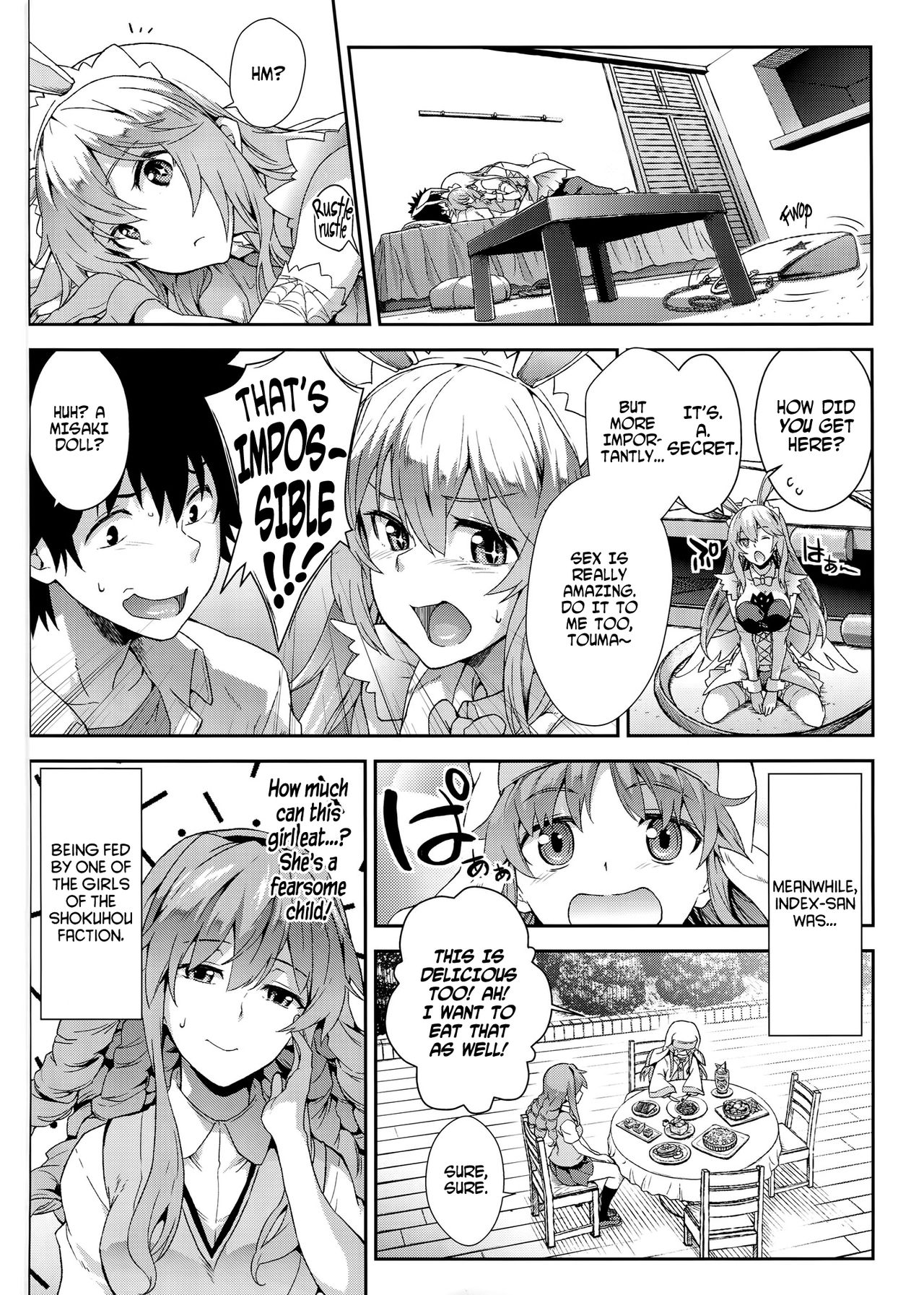 (C89) [SAZ (soba)] 瑙色豊雅 (とある魔術の禁書目録) [英訳]