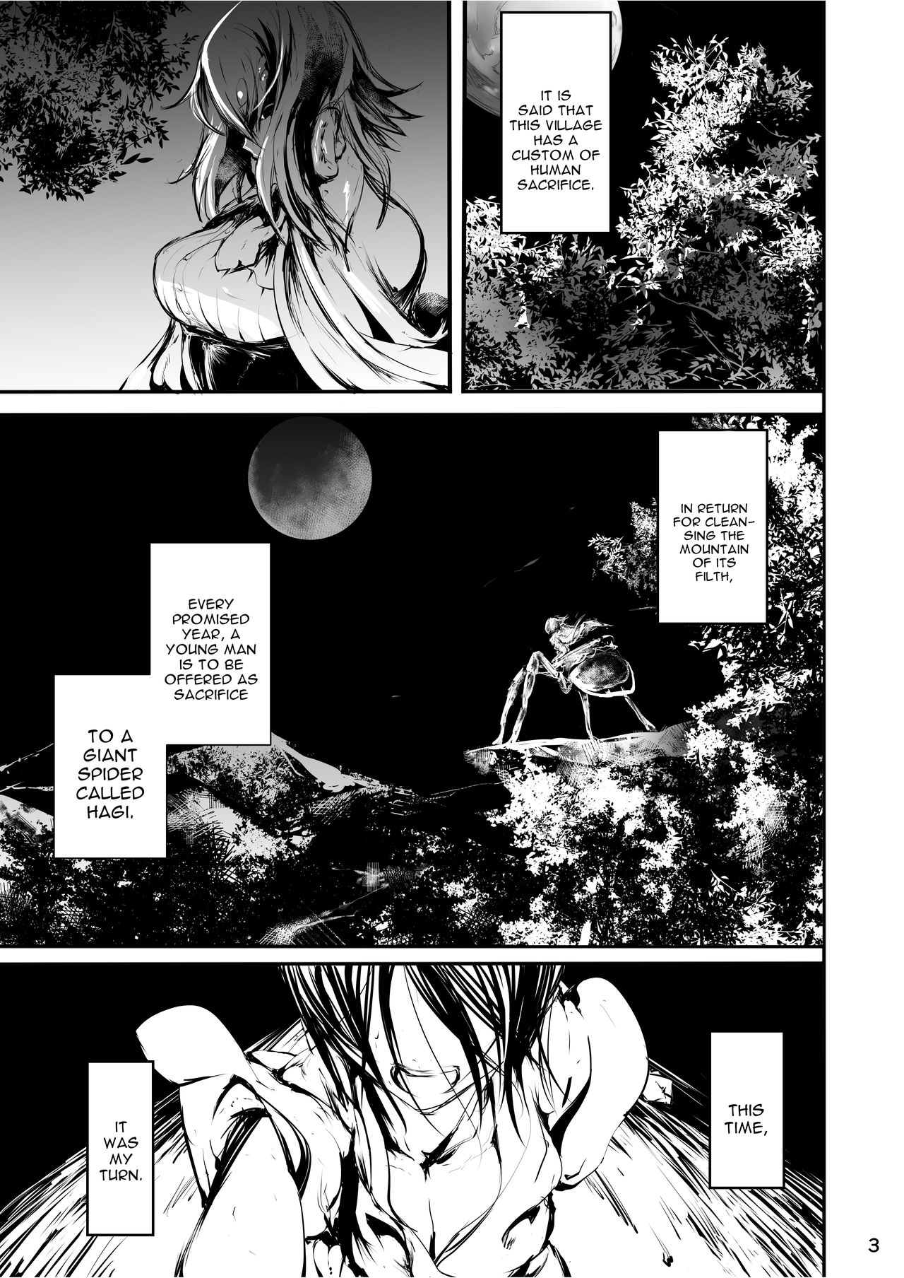 [光速ビッチネットワーク (たまごめし)] 蜘蛛と贄 [英訳] [DL版]