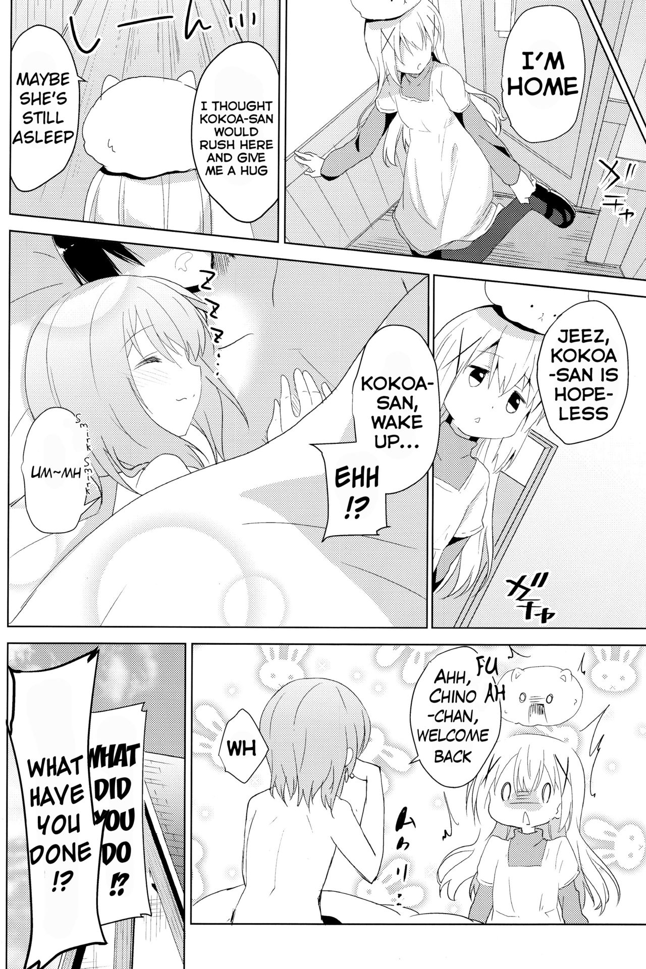 (C89) [咳寝 (咳寝はじめ)] ご注文のココアです (ご注文はうさぎですか？) [英訳]