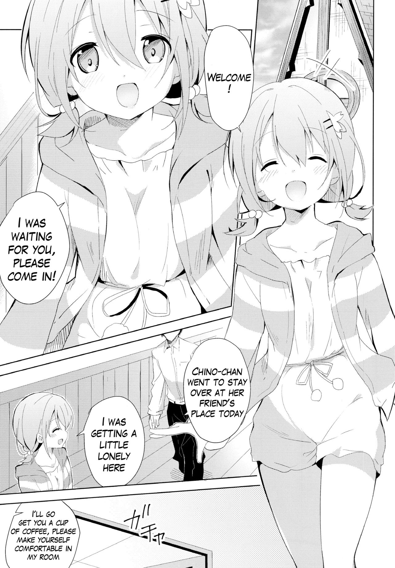 (C89) [咳寝 (咳寝はじめ)] ご注文のココアです (ご注文はうさぎですか？) [英訳]