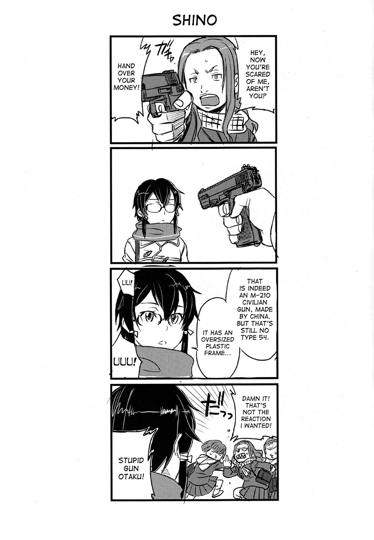 (C87) [TEX-MEX (れっどべあ)] シノンちゃーんシノンちゃーん好き好きー (ソードアート・オンライン) [英訳]