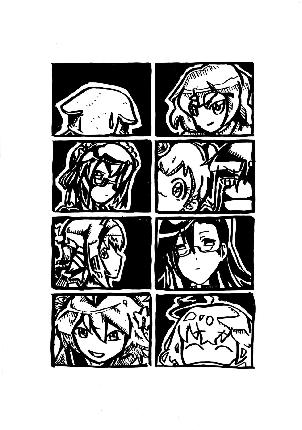 (ふたば学園祭8) [Gimme Logic (よろず)] で戦違! (戦国コレクション)