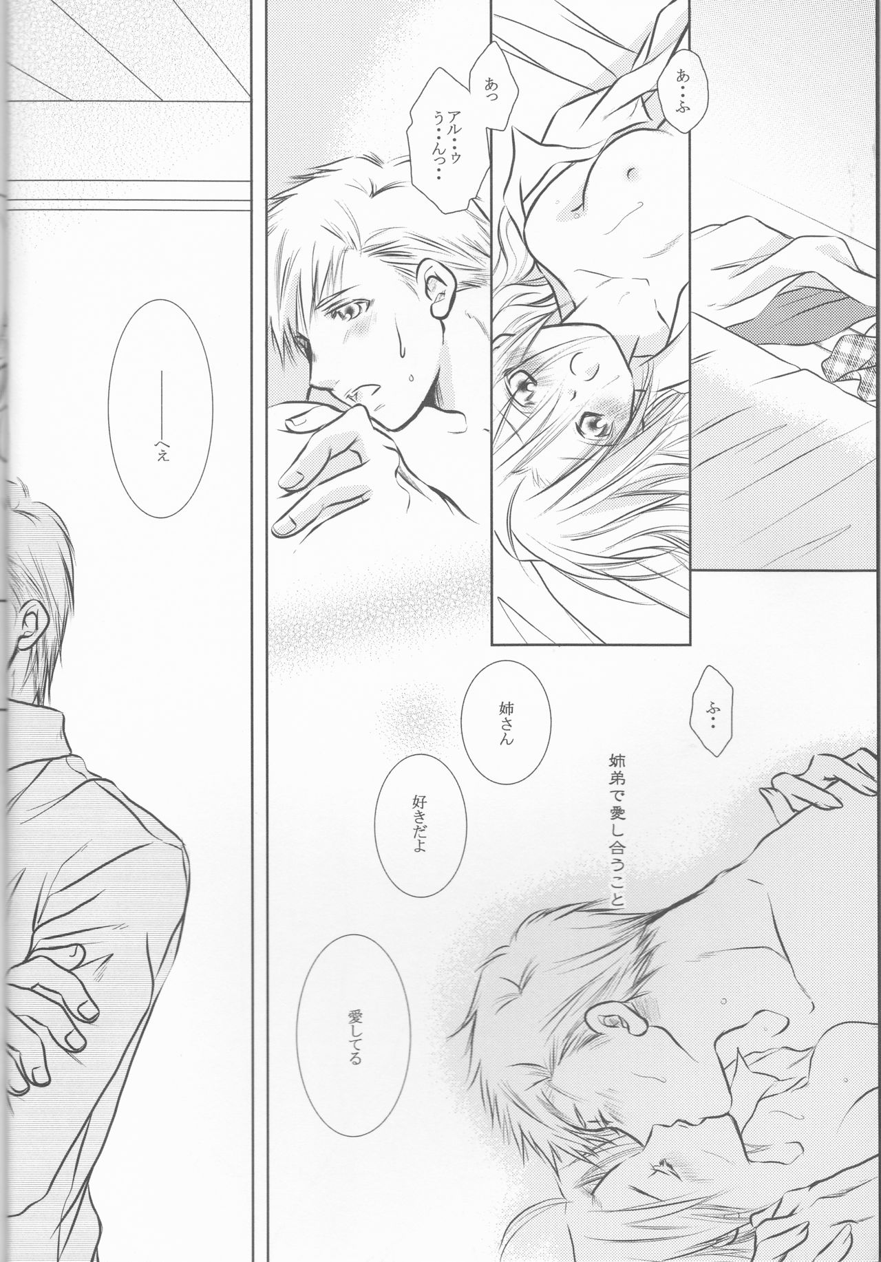 (色マジック) [HEAVENS (月影満丸)] 秘密‐Different story‐ (鋼の錬金術師)
