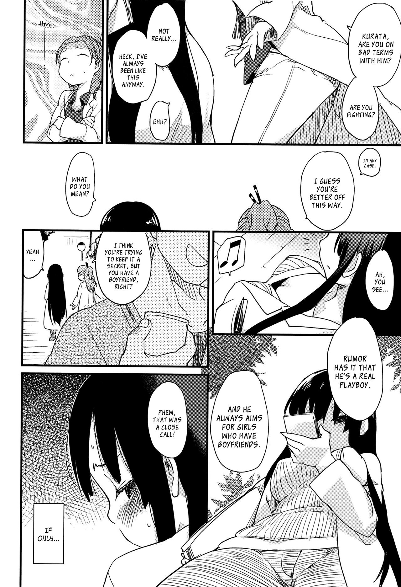 [ひげなむち] おとめくずし第1-3、6-7話 [英訳]