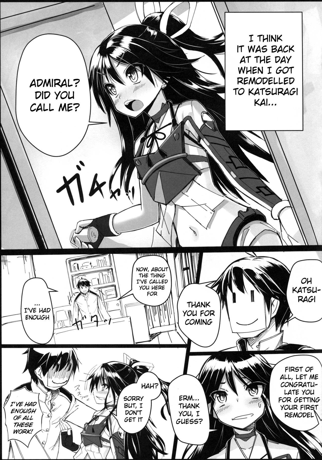 (C88) [スタイリッシュ丸投げ (パトリシア)] 葛城ちゃんとSの極み提督 (艦隊これくしょん -艦これ-) [英訳]