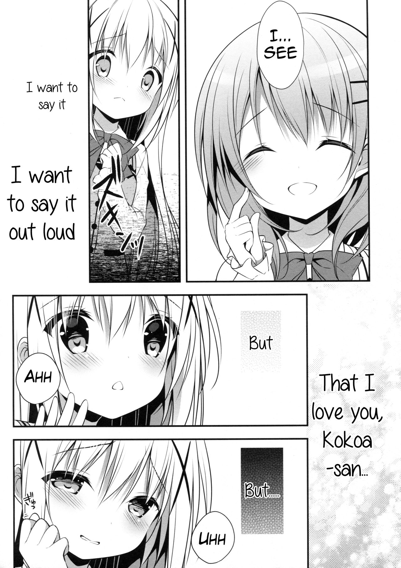 (C90) [CHOCOLATE CUBE (三輪フタバ)] チノちゃんはご執心 ココア√ (ご注文はうさぎですか？) [英訳]