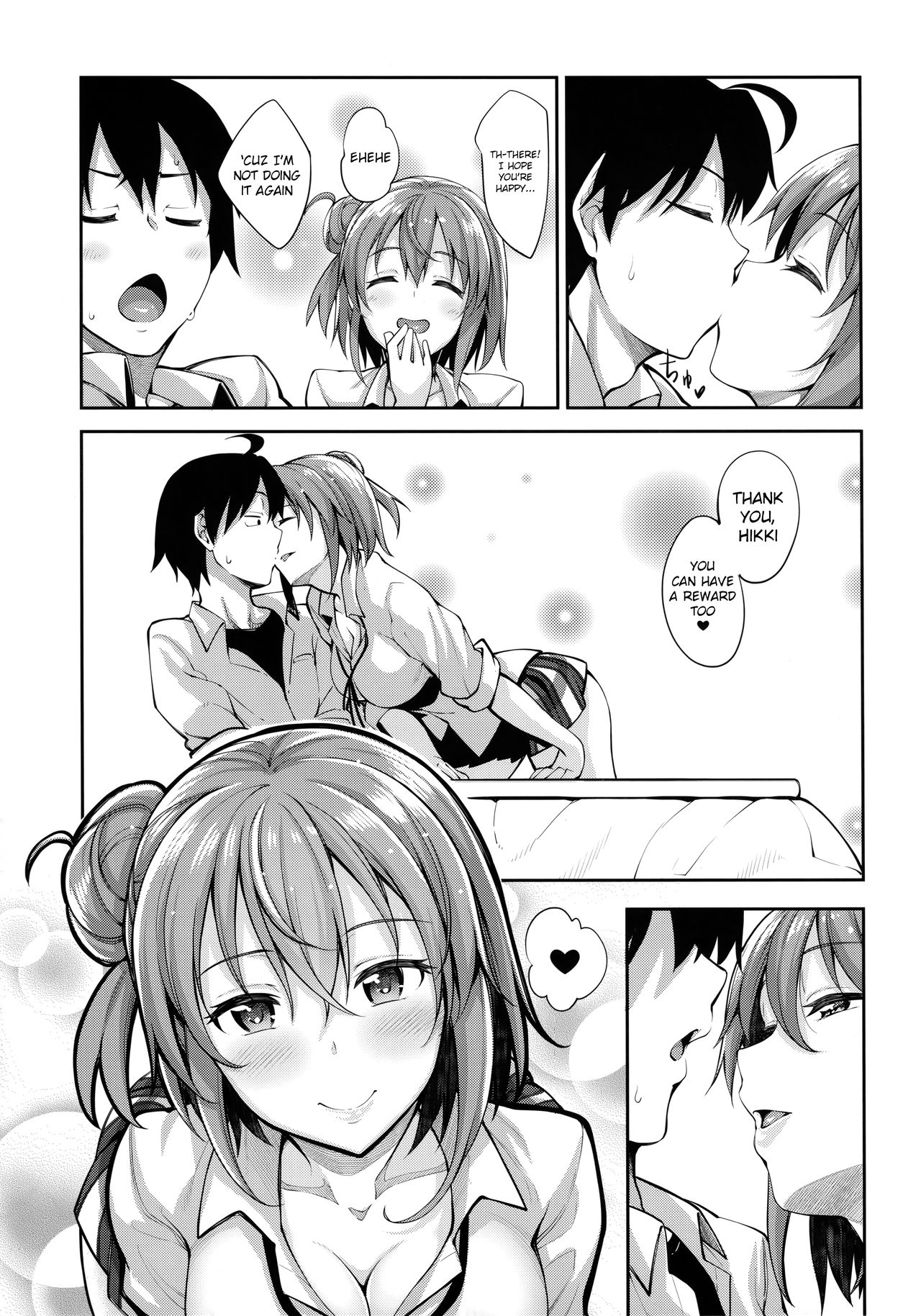 (C89) [ぺたパン (あきのそら)] LOVE STORY #03 (やはり俺の青春ラブコメはまちがっている。) [英訳]