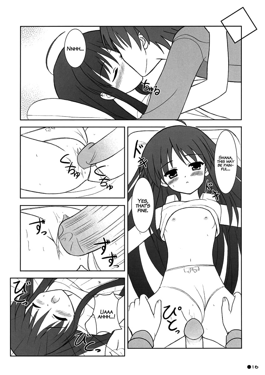 (サンクリ32) [Turning Point (うえひろ)] シャナの朝のたんれん (灼眼のシャナ) [英訳]