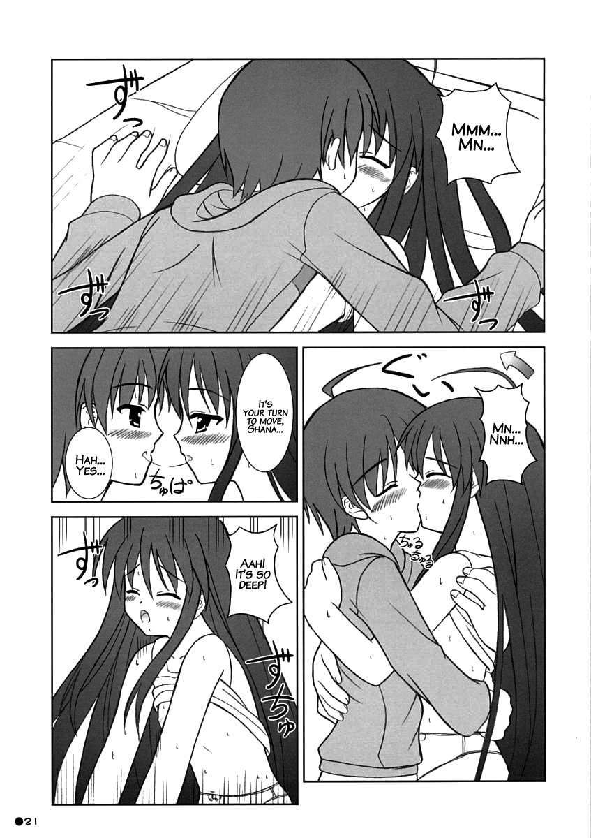 (サンクリ32) [Turning Point (うえひろ)] シャナの朝のたんれん (灼眼のシャナ) [英訳]
