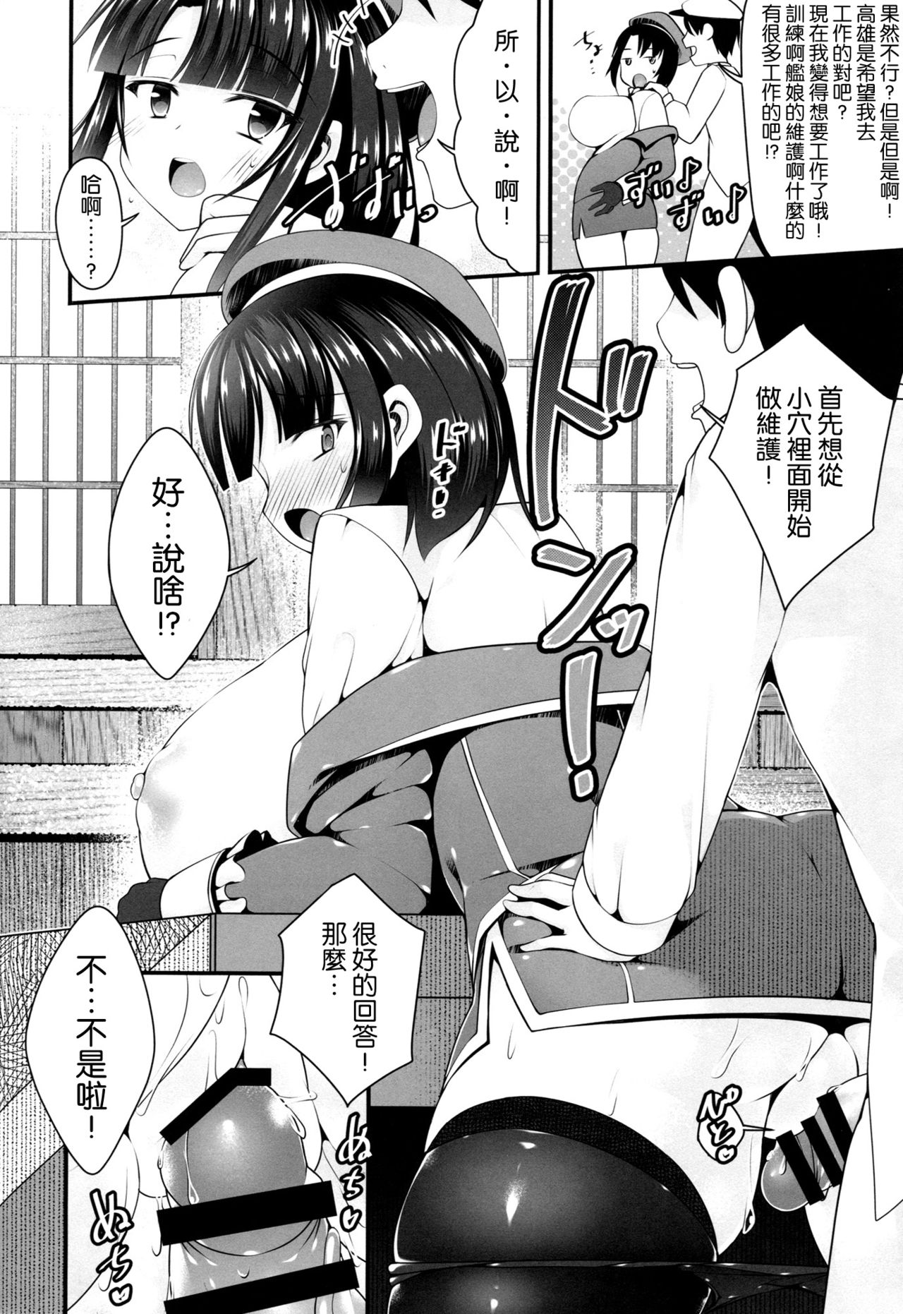 (C90) [にゃんころもちもち (コトバアイ)] 高雄さんはチョロインです (艦隊これくしょん-艦これ-) [中国翻訳]