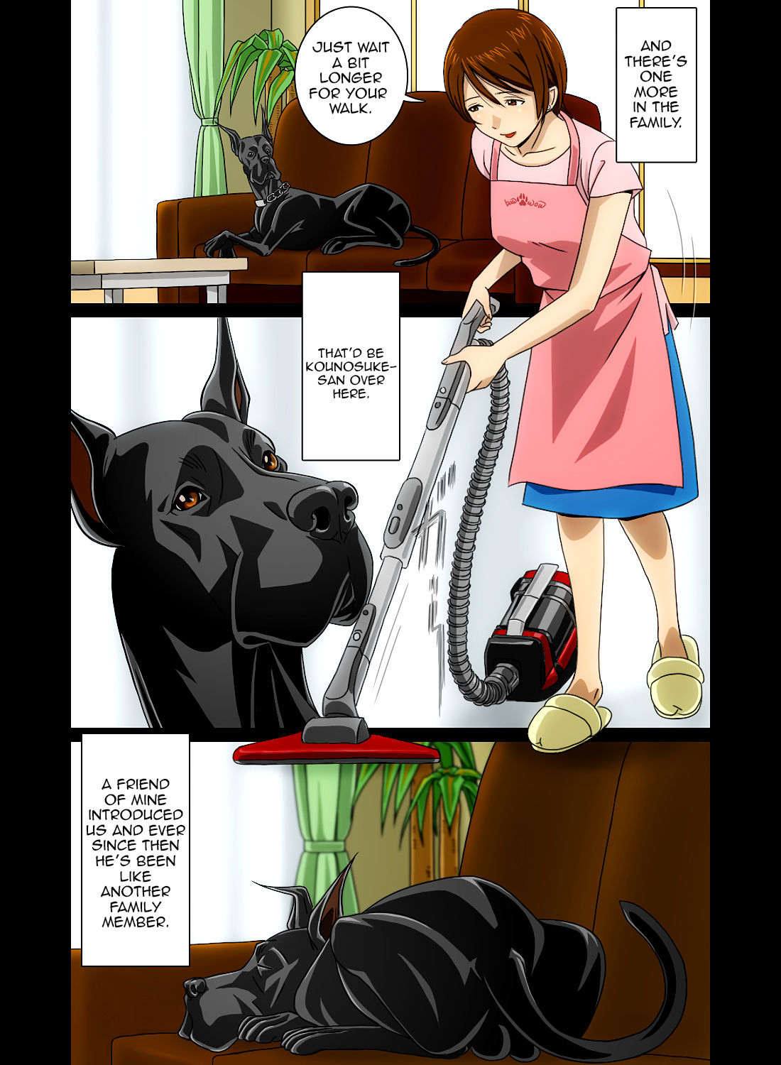 [凡人堂] 『わんダフルらいふ』～主婦と“愛犬”の密やかな午後～ [英訳]