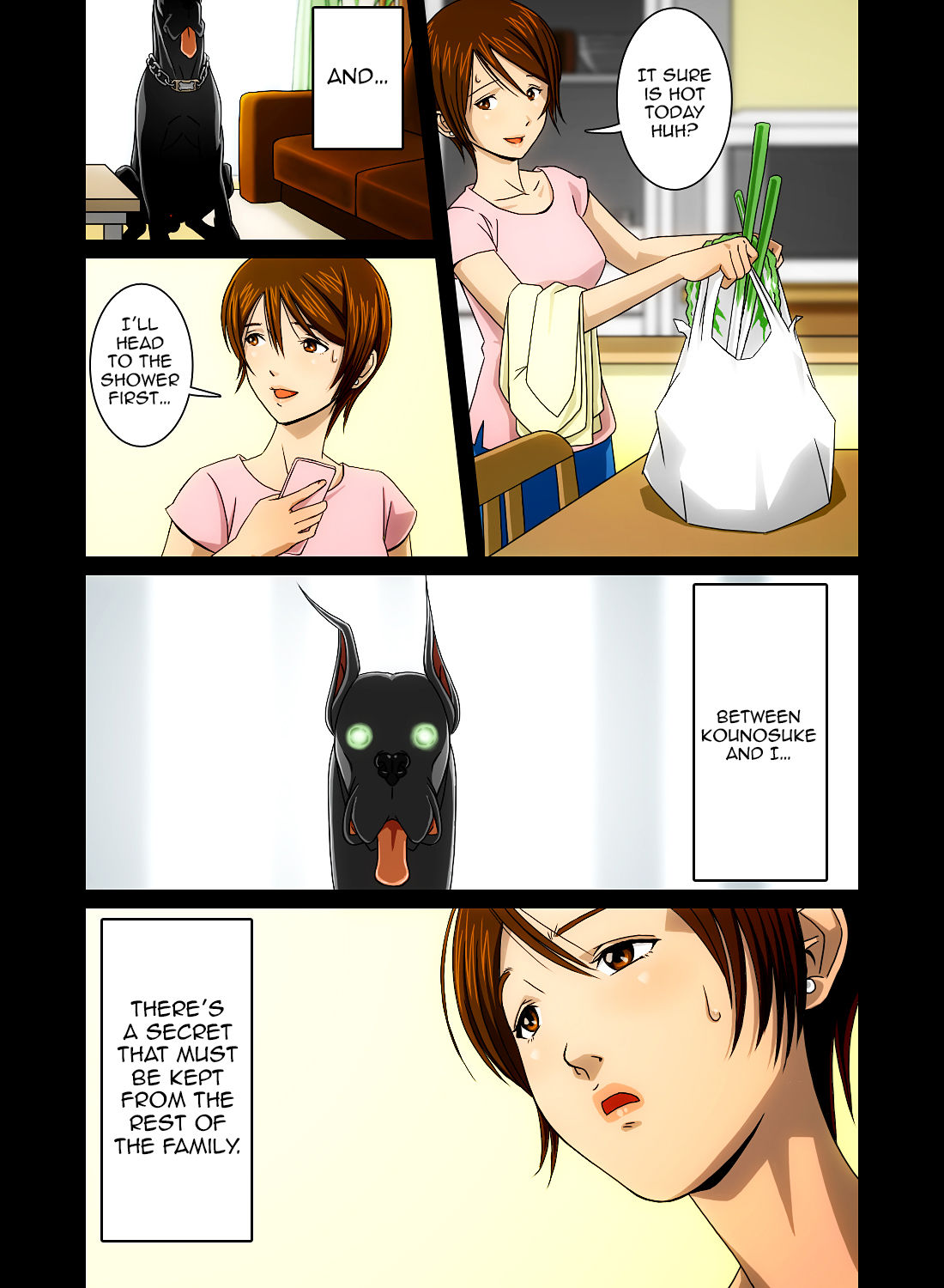[凡人堂] 『わんダフルらいふ』～主婦と“愛犬”の密やかな午後～ [英訳]