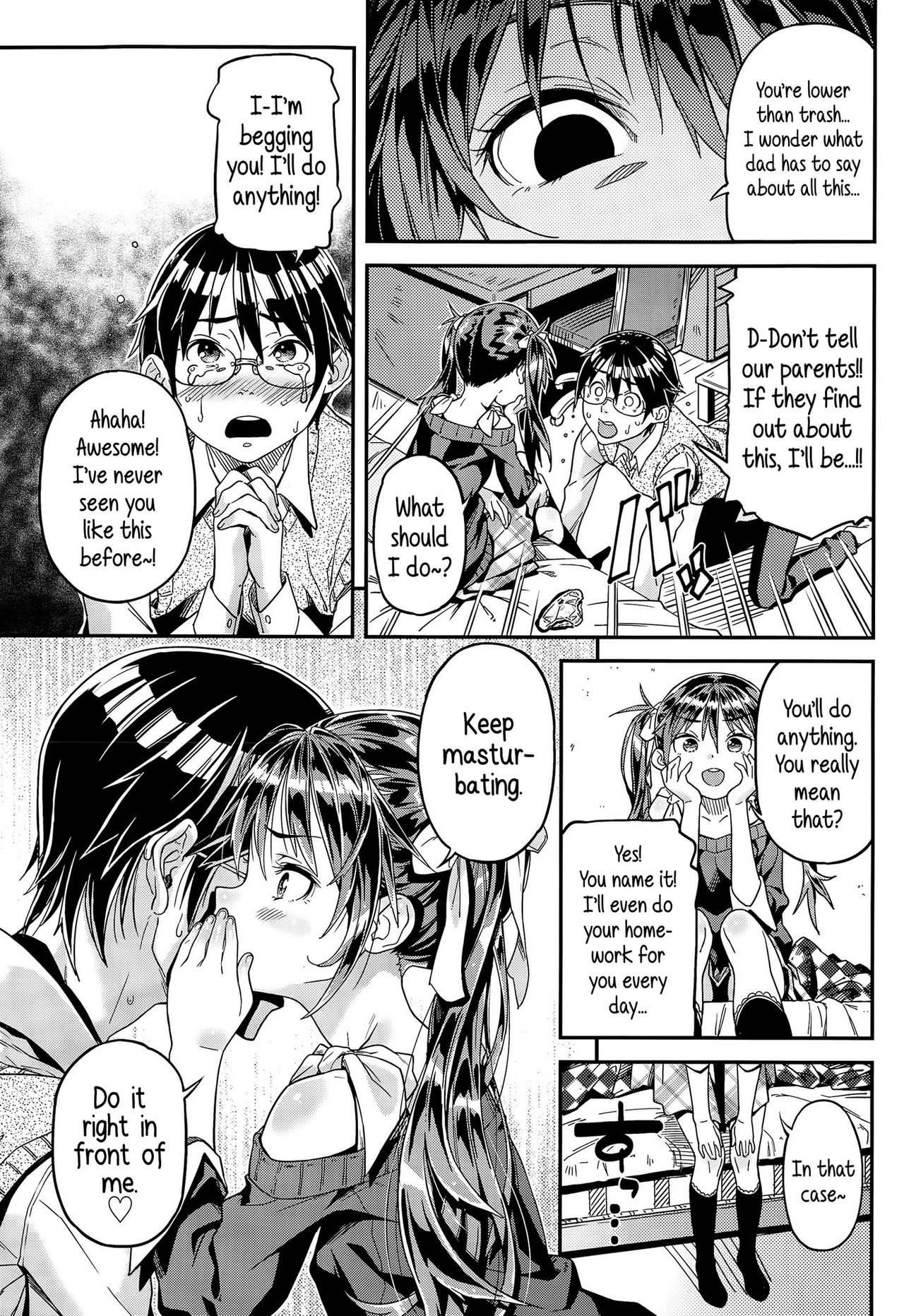 [きんく] もっかいするの? [英訳]