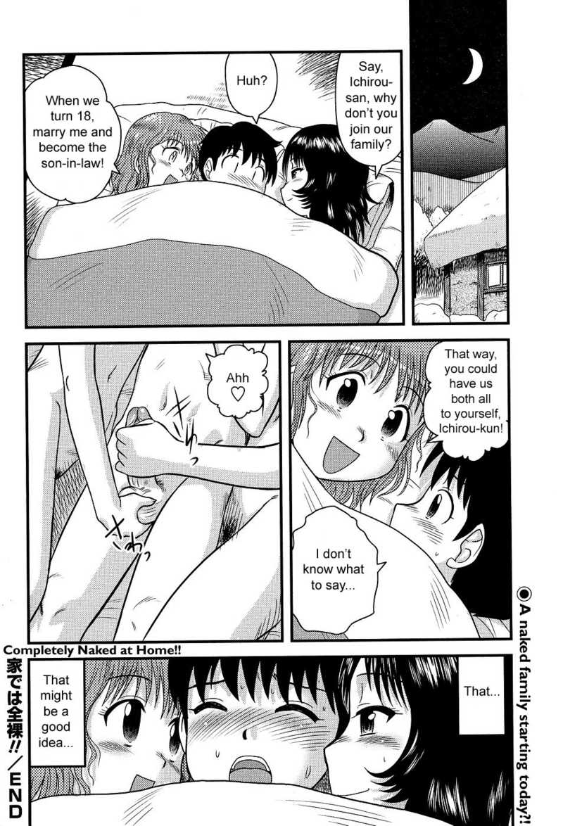 [JuanGotoh]自宅で全裸[ENG]