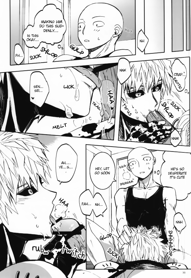(秒殺ノックアウト) [St. (時々ちどり、だだーん)] Virgin cyborg (ワンパンマン) [英訳]