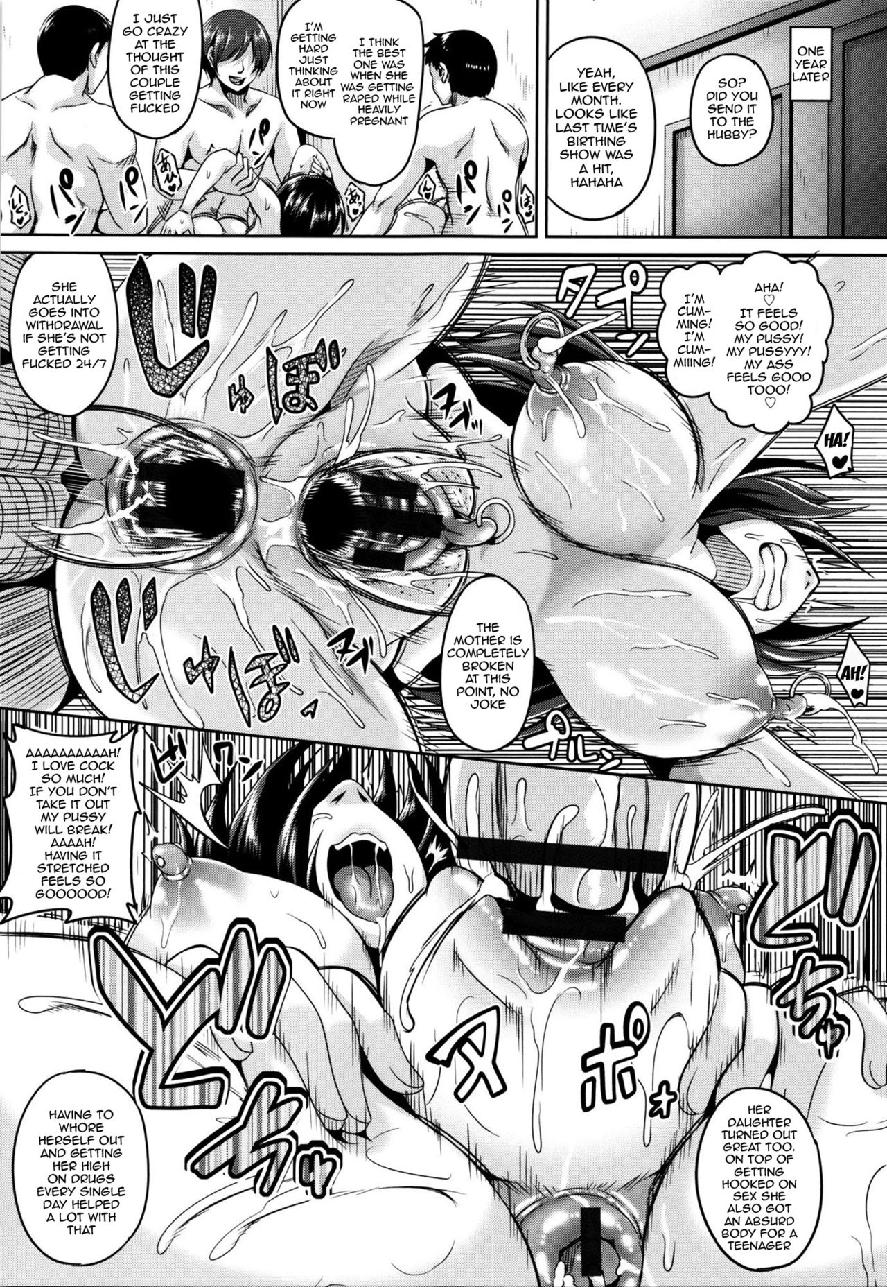 [一弘] 全穴媚薬調教 肉便器コレクション 第1-5、8話 [英訳]