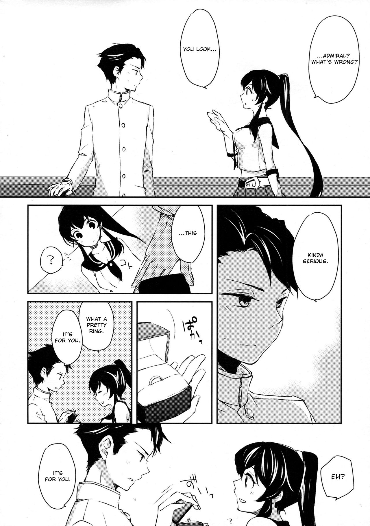 (COMIC1☆9) [Rosapersica (一ノ宮)] ヨルヤハギ (艦隊これくしょん -艦これ-) [英訳]