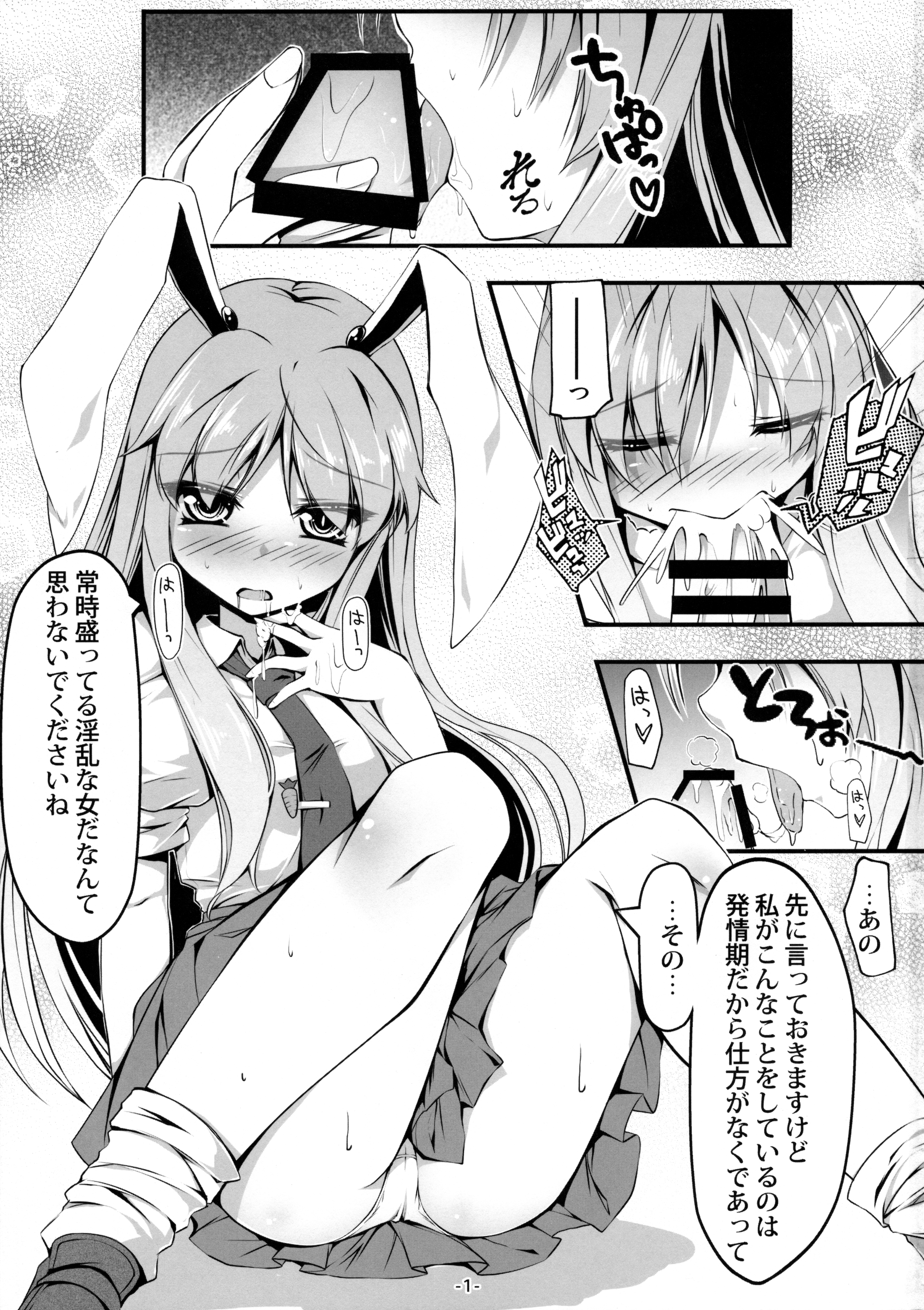 (例大祭13) [あばらんち (チマQ)] うさぎづくし (東方Project)