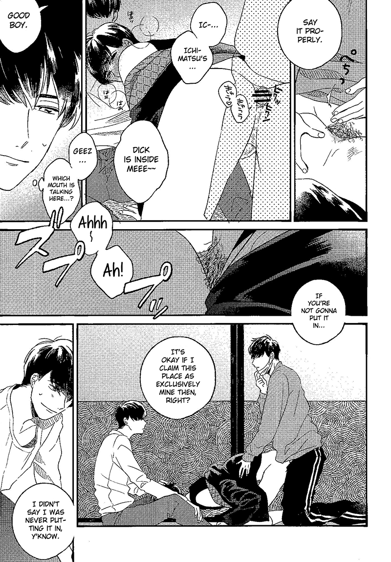 (家宝は寝て松HARU21) [q9 (あがた)] ごめんね、母さん (おそ松さん) [英訳]