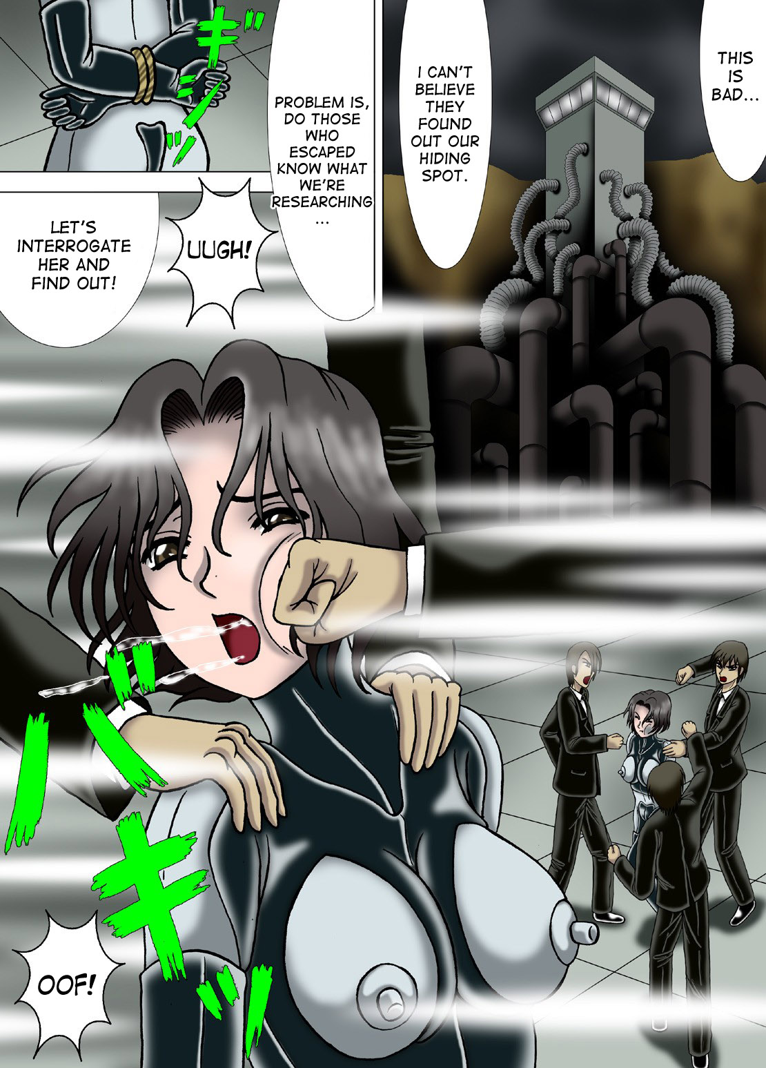 [結晶水] 人喰いネズミの人体実験 [英訳]