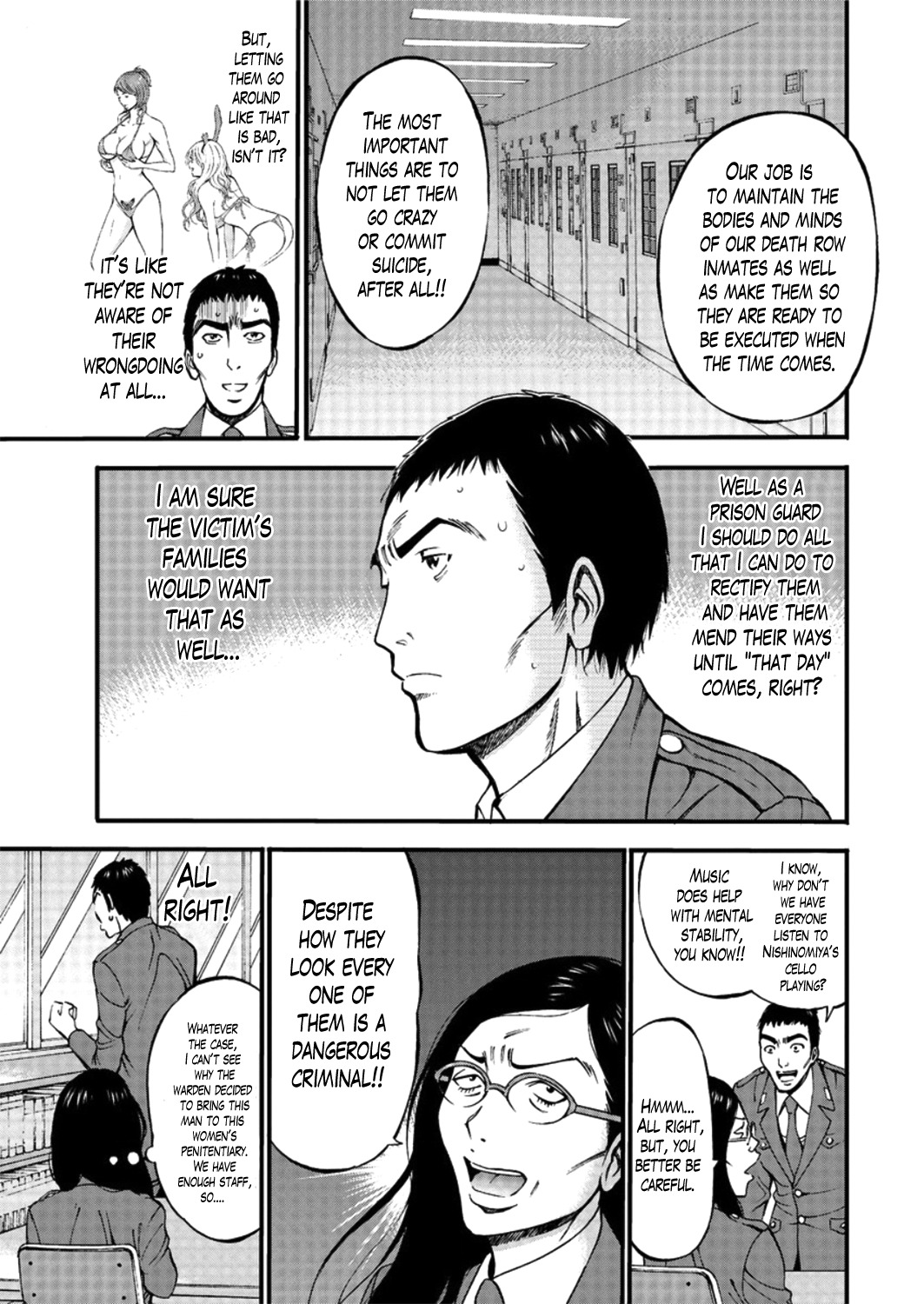 [ながしま超助] ガールズ・マスト・ダイ! 第1-3話 [英訳]