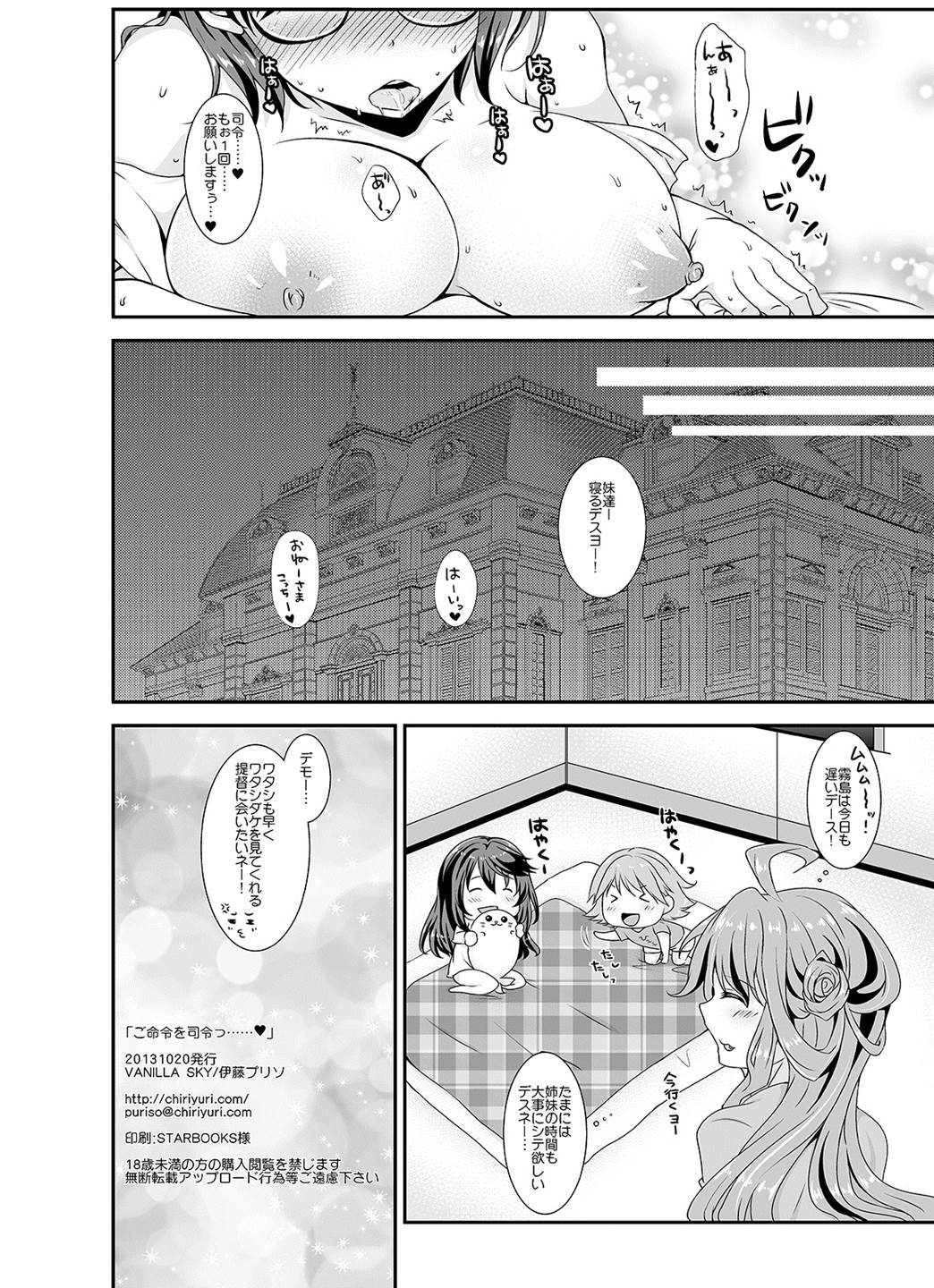 (砲雷撃戦!よーい! 三戦目!) [VANILLA SKY (伊藤プリソ)] ご命令を司令っ…… (艦隊これくしょん-艦これ-)