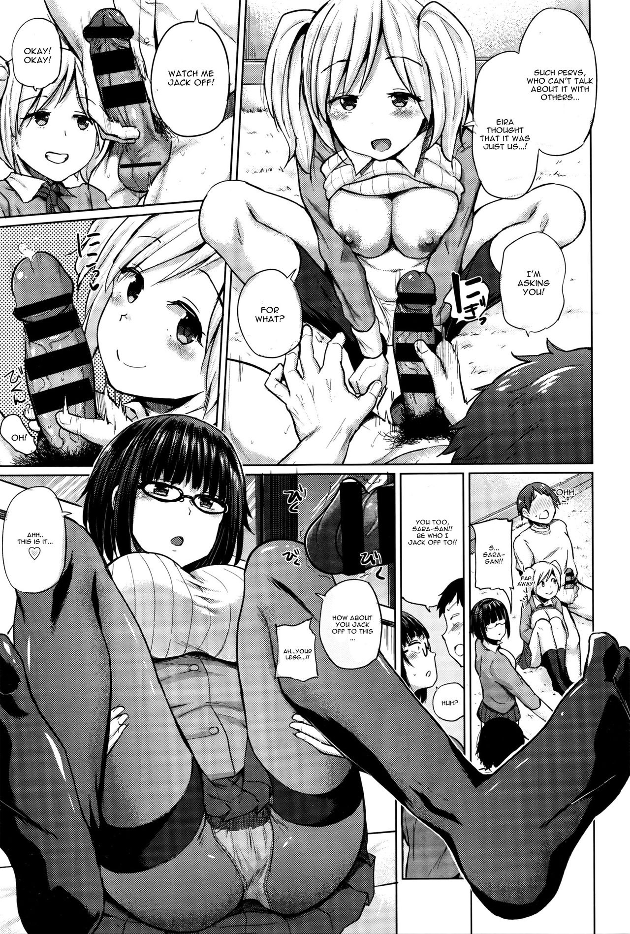[夢乃狸] Ero & Peace♡ (COMIC BAVEL 2016年3月号) [英訳]