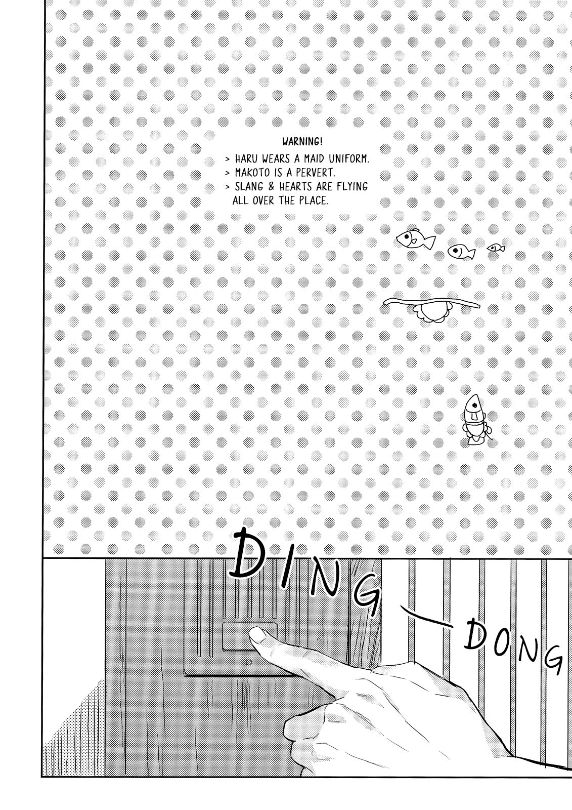 (恋愛エンドルフィン3) [Sneeeze (くぶ)] こっち向いてメイドさん (Free!) [英訳]