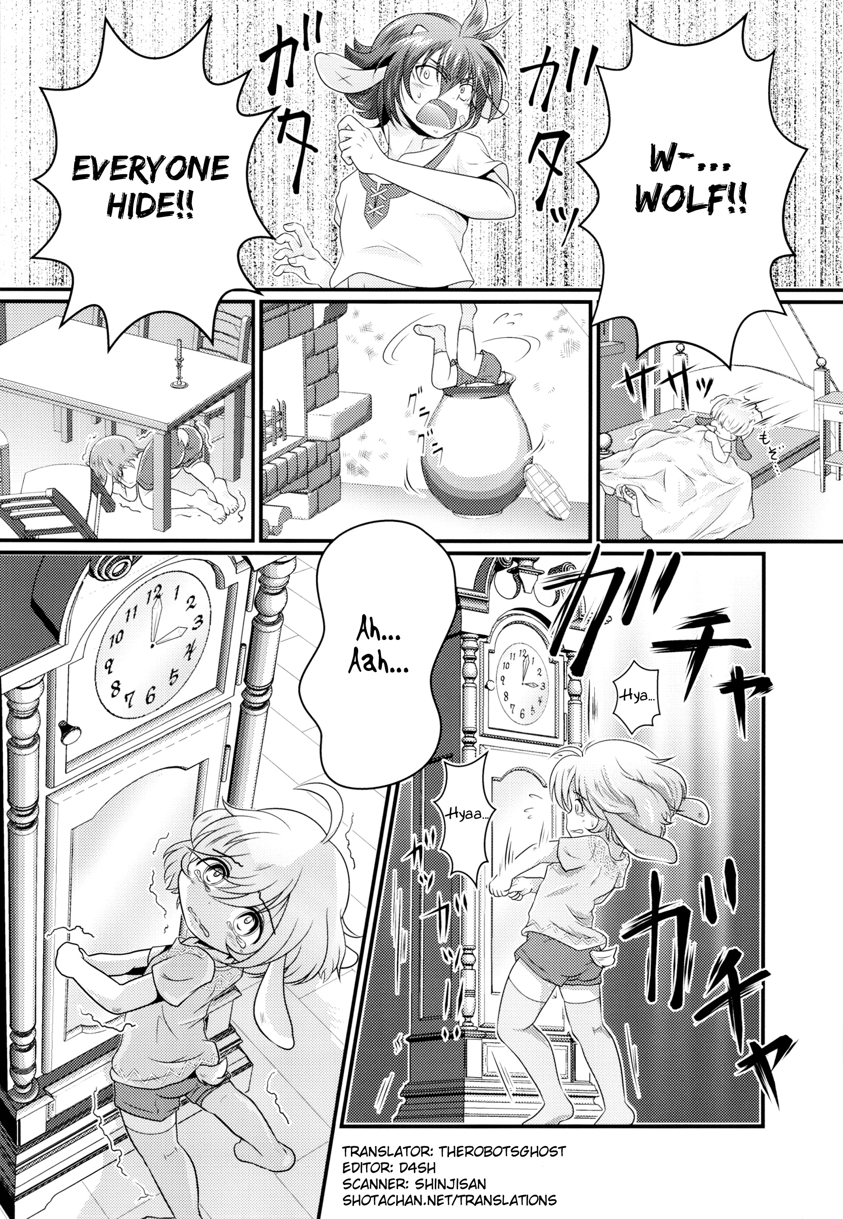(ショタスクラッチ28) [こねこのマリオネット (ぽろん、久遠寺朱鷹、なまお)] ないしょのおとぎばなし [英訳]