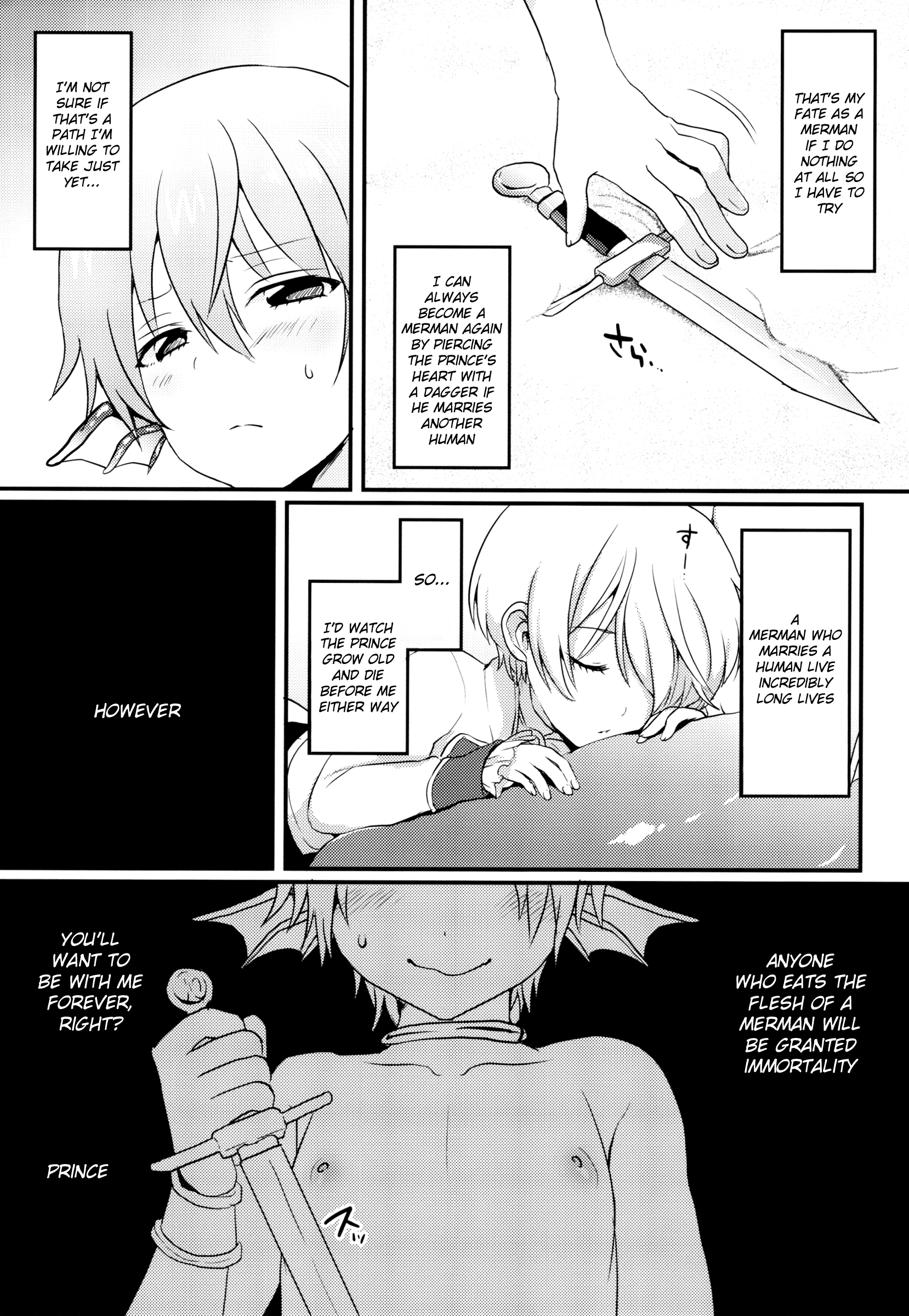(ショタスクラッチ28) [こねこのマリオネット (ぽろん、久遠寺朱鷹、なまお)] ないしょのおとぎばなし [英訳]