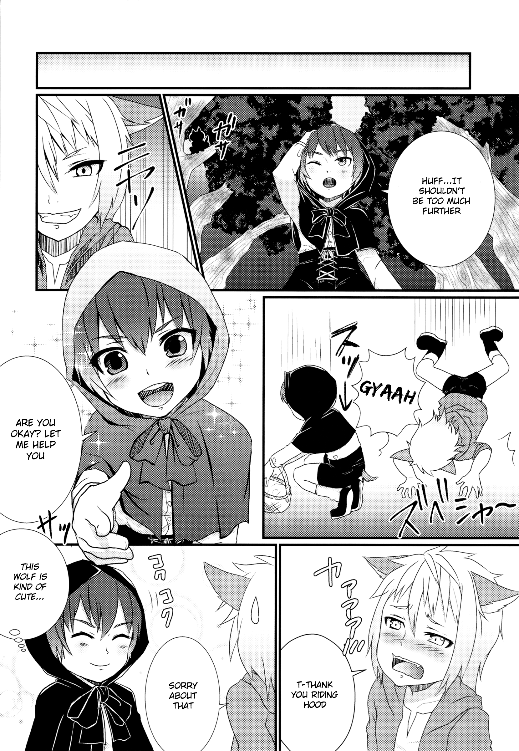 (ショタスクラッチ28) [こねこのマリオネット (ぽろん、久遠寺朱鷹、なまお)] ないしょのおとぎばなし [英訳]
