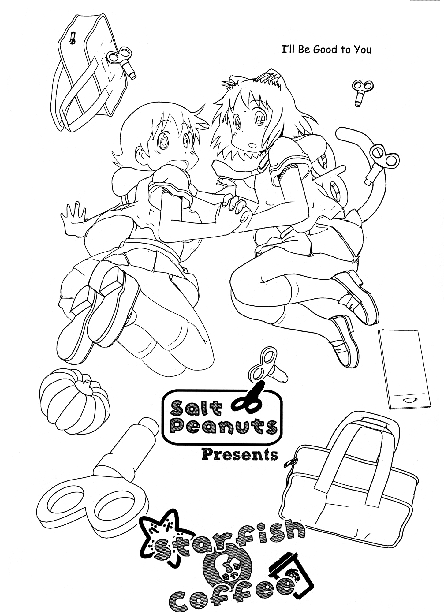 (C88) [Salt Peanuts (にえあ)] Starfish and Coffee Vol.2 (日常)